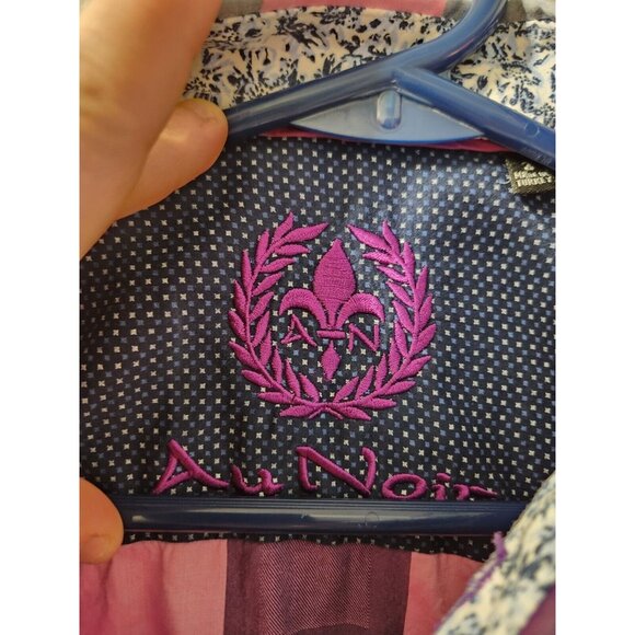 Au Noir Dress Shirt Long Sleeves Size 3 - Picture 2 of 9